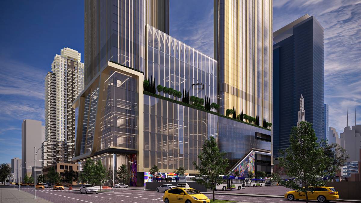 The Avenir is Silverstein Properties and Parx Casino’s bid for a 1.8-million-square-foot hotel, gaming, entertainment, and residential complex at 514 Eleventh Avenue in Midtown, Manhattan.
