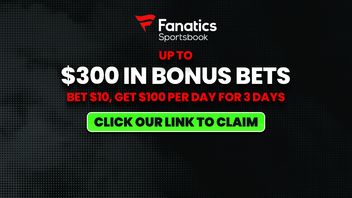 Fanatics Sportsbook Promo: Snag up to $300 in Bonus Bets or $1K in No Sweat Bets for Dodgers vs. Royals MLB, Any Sport Image
